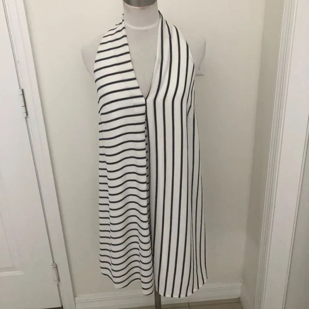 HYFVE striped flowy A line mini dress S - Picture 2 of 9